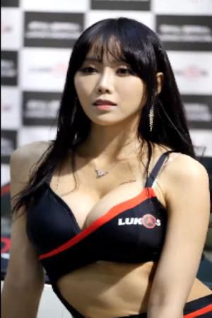 模特展示Seoul Auto Salon Sexy glamour girl Race Queen Kim Ryu A