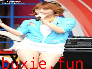 性感白色热裤三角区